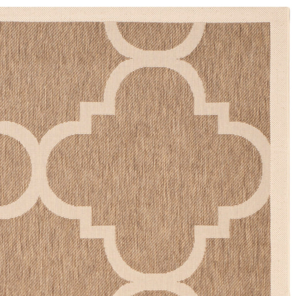 Safavieh Cy6243 Power Loomed 85.4% Polypropylene/10.4% Polyester/4.2% Latex Outdoor Rug CY6243-242-5SQ