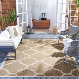 Safavieh Cy6243 Power Loomed 85.4% Polypropylene/10.4% Polyester/4.2% Latex Outdoor Rug CY6243-242-5SQ