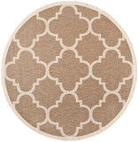 Safavieh Cy6243 Power Loomed 85.4% Polypropylene/10.4% Polyester/4.2% Latex Indoor/Outdoor Rug CY6243-242-4R