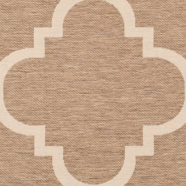 Safavieh Cy6243 Power Loomed 85.4% Polypropylene/10.4% Polyester/4.2% Latex Indoor/Outdoor Rug CY6243-242-4R