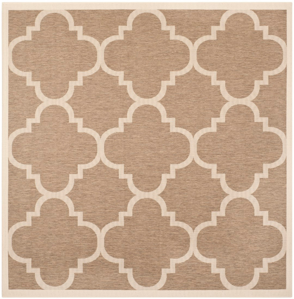 Safavieh Cy6243 Power Loomed 85.4% Polypropylene/10.4% Polyester/4.2% Latex Indoor/Outdoor Rug CY6243-242-4R
