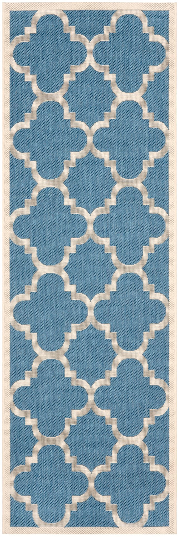 Safavieh Cy6243 Power Loomed 85.4% Polypropylene/10.4% Polyester/4.2% Latex Outdoor Rug CY6243-243-5SQ