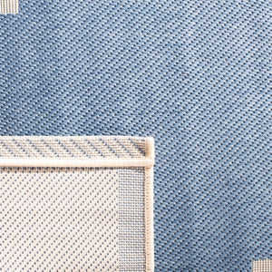 Safavieh Cy6243 Power Loomed 85.4% Polypropylene/10.4% Polyester/4.2% Latex Outdoor Rug CY6243-243-5SQ