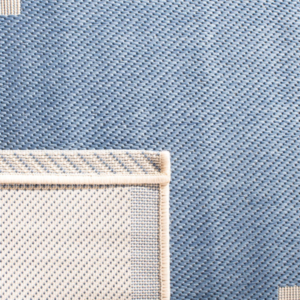 Safavieh Cy6243 Power Loomed 85.4% Polypropylene/10.4% Polyester/4.2% Latex Outdoor Rug CY6243-243-5SQ