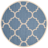 Safavieh Cy6243 Power Loomed 85.4% Polypropylene/10.4% Polyester/4.2% Latex Outdoor Rug CY6243-243-5SQ