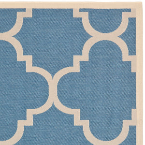 Safavieh Cy6243 Power Loomed 85.4% Polypropylene/10.4% Polyester/4.2% Latex Outdoor Rug CY6243-243-5SQ