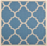 Safavieh Cy6243 Power Loomed 85.4% Polypropylene/10.4% Polyester/4.2% Latex Outdoor Rug CY6243-243-5SQ