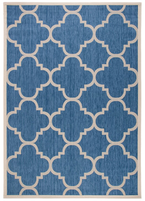 Safavieh Cy6243 Power Loomed 85.4% Polypropylene/10.4% Polyester/4.2% Latex Outdoor Rug CY6243-243-5SQ