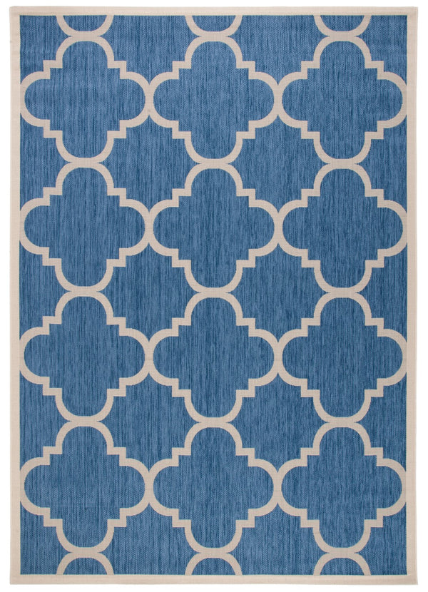 Safavieh Cy6243 Power Loomed 85.4% Polypropylene/10.4% Polyester/4.2% Latex Outdoor Rug CY6243-243-5SQ
