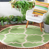 Safavieh Cy6243 Power Loomed 85.4% Polypropylene/10.4% Polyester/4.2% Latex Outdoor Rug CY6243-244-5SQ