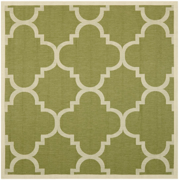 Safavieh Cy6243 Power Loomed 85.4% Polypropylene/10.4% Polyester/4.2% Latex Outdoor Rug CY6243-244-5SQ