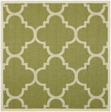 Safavieh Cy6243 Power Loomed 85.4% Polypropylene/10.4% Polyester/4.2% Latex Outdoor Rug CY6243-244-5SQ