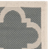 Safavieh Cy6243 Power Loomed 85.4% Polypropylene/10.4% Polyester/4.2% Latex Outdoor Rug CY6243-246-5SQ