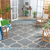 Safavieh Cy6243 Power Loomed 85.4% Polypropylene/10.4% Polyester/4.2% Latex Outdoor Rug CY6243-246-5SQ