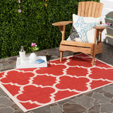 Safavieh Cy6243 Power Loomed 85.4% Polypropylene/10.4% Polyester/4.2% Latex Indoor/Outdoor Rug CY6243-248-810