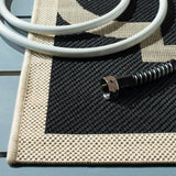 Safavieh Cy6243 Power Loomed 85.4% Polypropylene/10.4% Polyester/4.2% Latex Outdoor Rug CY6243-266-5SQ