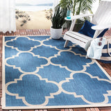 Safavieh Cy6243 Power Loomed 85.4% Polypropylene/10.4% Polyester/4.2% Latex Outdoor Rug CY6243-268-5SQ