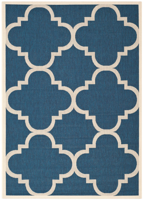 Safavieh Cy6243 Power Loomed 85.4% Polypropylene/10.4% Polyester/4.2% Latex Outdoor Rug CY6243-268-5SQ