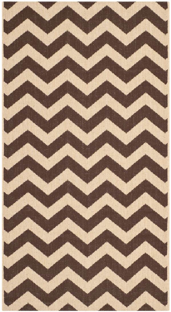 Safavieh Cy6244 Power Loomed 85.4% Polypropylene/10.4% Polyester/4.2% Latex Outdoor Rug CY6244-204-4SQ