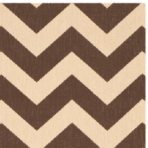 Safavieh Cy6244 Power Loomed 85.4% Polypropylene/10.4% Polyester/4.2% Latex Outdoor Rug CY6244-204-4SQ
