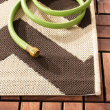 Safavieh Cy6244 Power Loomed 85.4% Polypropylene/10.4% Polyester/4.2% Latex Outdoor Rug CY6244-204-4SQ