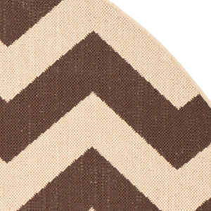 Safavieh Cy6244 Power Loomed 85.4% Polypropylene/10.4% Polyester/4.2% Latex Outdoor Rug CY6244-204-5R