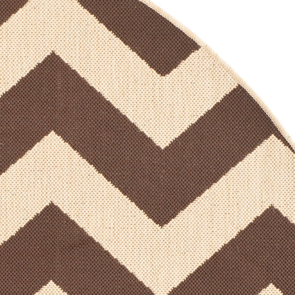 Safavieh Cy6244 Power Loomed 85.4% Polypropylene/10.4% Polyester/4.2% Latex Outdoor Rug CY6244-204-4SQ