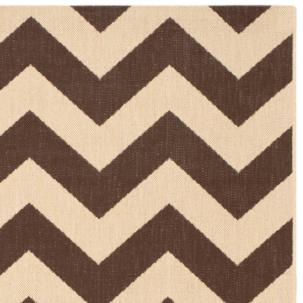 Safavieh Cy6244 Power Loomed 85.4% Polypropylene/10.4% Polyester/4.2% Latex Outdoor Rug CY6244-204-4SQ