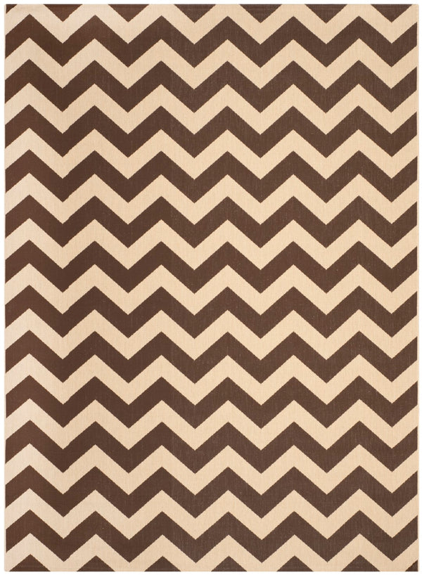Safavieh Cy6244 Power Loomed 85.4% Polypropylene/10.4% Polyester/4.2% Latex Outdoor Rug CY6244-204-4SQ