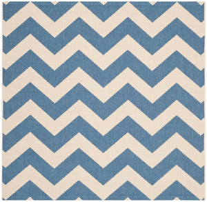 Safavieh Cy6244 Power Loomed 85.4% Polypropylene/10.4% Polyester/4.2% Latex Outdoor Rug CY6244-243-5SQ