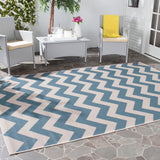 Safavieh Cy6244 Power Loomed 85.4% Polypropylene/10.4% Polyester/4.2% Latex Outdoor Rug CY6244-243-4SQ