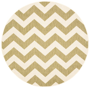 Safavieh Cy6244 Power Loomed 85.4% Polypropylene/10.4% Polyester/4.2% Latex Outdoor Rug CY6244-244-5SQ