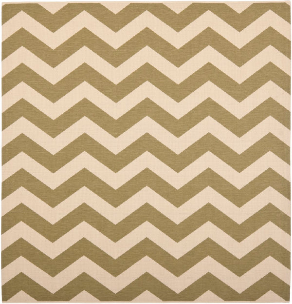 Safavieh Cy6244 Power Loomed 85.4% Polypropylene/10.4% Polyester/4.2% Latex Outdoor Rug CY6244-244-5SQ