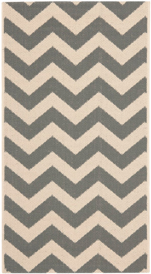 Safavieh Cy6244 Power Loomed 85.4% Polypropylene/10.4% Polyester/4.2% Latex Outdoor Rug CY6244-246-5SQ