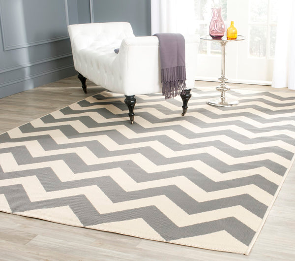 Safavieh Cy6244 Power Loomed 85.4% Polypropylene/10.4% Polyester/4.2% Latex Outdoor Rug CY6244-246-5SQ