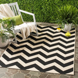 Safavieh Cy6244 Power Loomed 85.4% Polypropylene/10.4% Polyester/4.2% Latex Outdoor Rug CY6244-256-4SQ