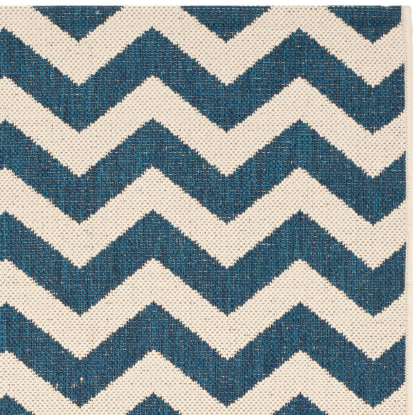 Safavieh Cy6244 Power Loomed 85.4% Polypropylene/10.4% Polyester/4.2% Latex Outdoor Rug CY6244-268-4SQ