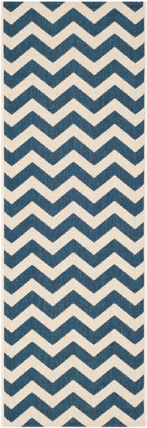 Safavieh Cy6244 Power Loomed 85.4% Polypropylene/10.4% Polyester/4.2% Latex Outdoor Rug CY6244-268-4SQ