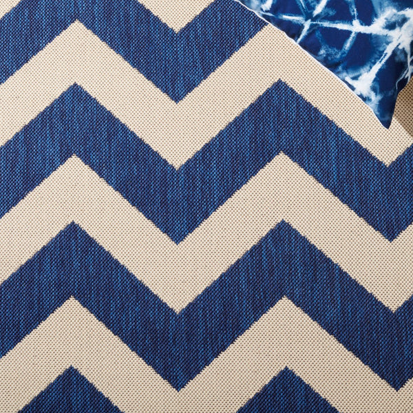 Safavieh Cy6244 Power Loomed 85.4% Polypropylene/10.4% Polyester/4.2% Latex Outdoor Rug CY6244-268-4SQ