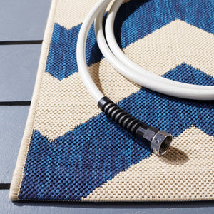 Safavieh Cy6244 Power Loomed 85.4% Polypropylene/10.4% Polyester/4.2% Latex Outdoor Rug CY6244-268-4SQ