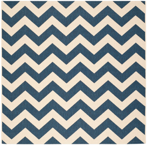 Safavieh Cy6244 Power Loomed 85.4% Polypropylene/10.4% Polyester/4.2% Latex Outdoor Rug CY6244-268-4SQ