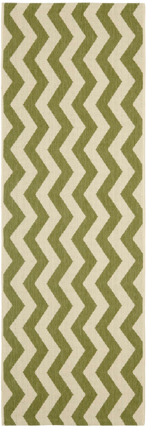 Safavieh Cy6245 Power Loomed 85.4% Polypropylene/10.4% Polyester/4.2% Latex Outdoor Rug CY6245-244-4