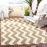 Safavieh Cy6245 Power Loomed 85.4% Polypropylene/10.4% Polyester/4.2% Latex Outdoor Rug CY6245-244-4