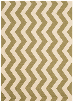 Safavieh Cy6245 Power Loomed 85.4% Polypropylene/10.4% Polyester/4.2% Latex Outdoor Rug CY6245-244-4