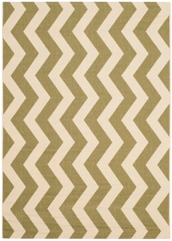 Safavieh Cy6245 Power Loomed 85.4% Polypropylene/10.4% Polyester/4.2% Latex Outdoor Rug CY6245-244-4