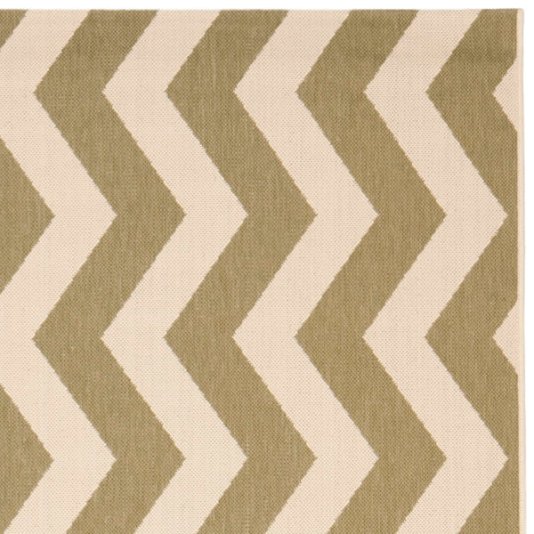 Safavieh Cy6245 Power Loomed 85.4% Polypropylene/10.4% Polyester/4.2% Latex Outdoor Rug CY6245-244-4