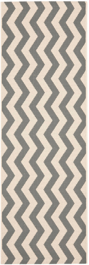 Safavieh Cy6245 Power Loomed 85.4% Polypropylene/10.4% Polyester/4.2% Latex Outdoor Rug CY6245-246-5SQ