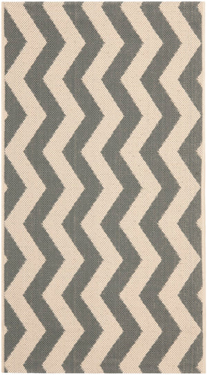 Safavieh Cy6245 Power Loomed 85.4% Polypropylene/10.4% Polyester/4.2% Latex Outdoor Rug CY6245-246-5SQ