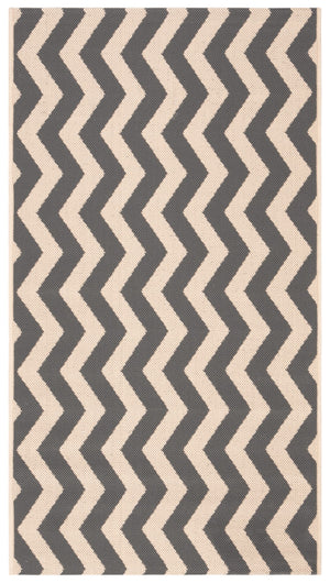 Safavieh Cy6245 Power Loomed 85.4% Polypropylene/10.4% Polyester/4.2% Latex Outdoor Rug CY6245-246-5SQ