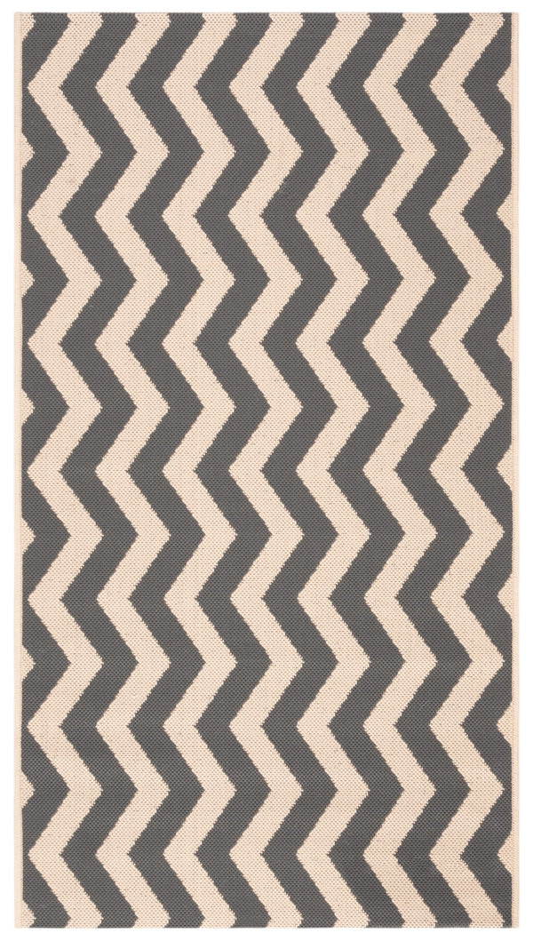 Safavieh Cy6245 Power Loomed 85.4% Polypropylene/10.4% Polyester/4.2% Latex Outdoor Rug CY6245-246-5SQ